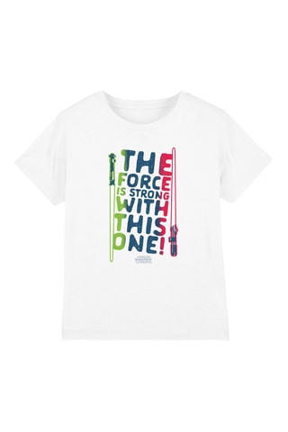 T-shirt Star Wars - Wit