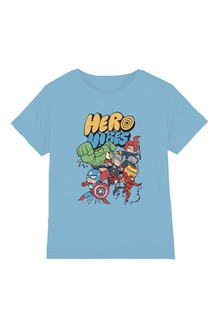 T-shirt Avengers Marvel - Lichtblauw