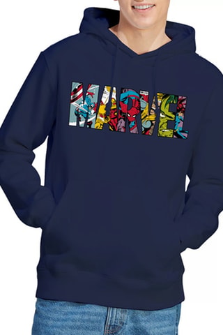 Sweater met Capuchon Marvel - Marineblauw