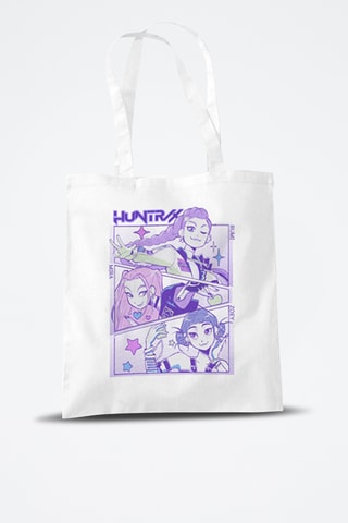 Tote Bag Kpop Demon Hunters - Wit
