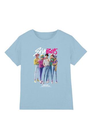 T-shirt Saja Boys KPop Demon Hunters - Lichtblauw