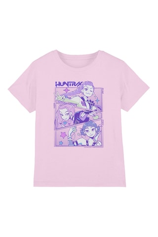 T-shirt Huntrix Kpop Demon Hunters - Lichtroze