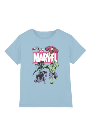 T-shirt Avengers Marvel - Lichtblauw