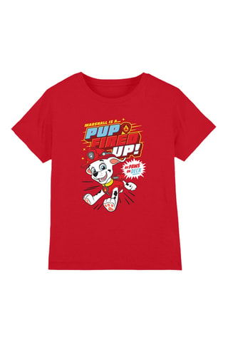 T-shirt Marcus Paw Patrol - Rood