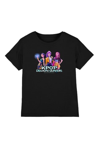 T-shirt KPop Demon Hunters - Zwart