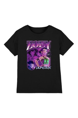 T-shirt Zoey Kpop Demon Hunters - Zwart