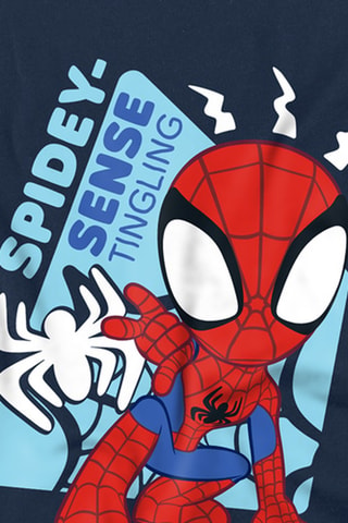 Sweater Spidey Spidey en zijn Vrienden Marvel - Marineblauw