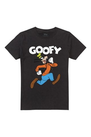 T-shirt Goofy Disney - Zwart
