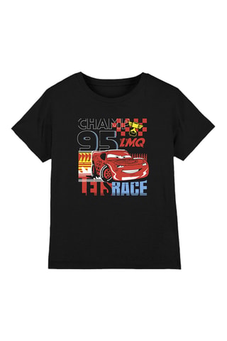 T-shirt Cars Disney Pixar - Zwart