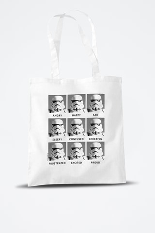 Tote Bag Stormtrooper Star Wars - Wit