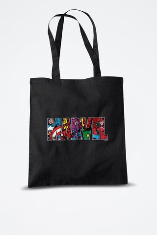 Tote Bag Marvel - Zwart