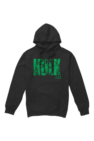 Sweater met Capuchon Hulk Avengers Marvel - Zwart