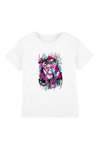 T-shirt Spider-Gwen Spidey en zijn Vrienden Marvel - Wit