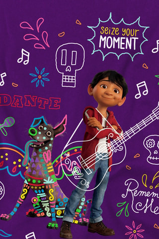 T-shirt Coco Disney Pixar - Paars
