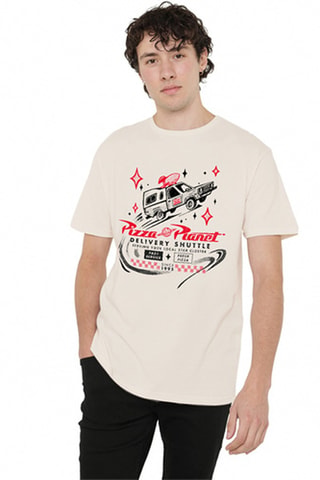 T-shirt Planet Toy Story Disney Pixar - Ecru