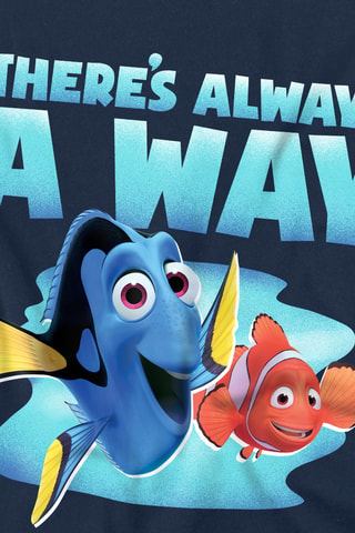 T-shirt Finding Nemo Disney Pixar - Marineblauw