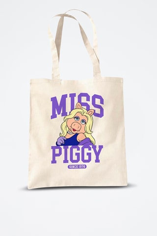 Tote Bag Miss Piggy The Muppets Disney - Ecru