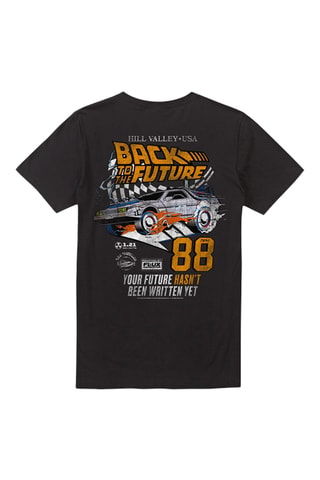 T-shirt Back to The Future - Zwart