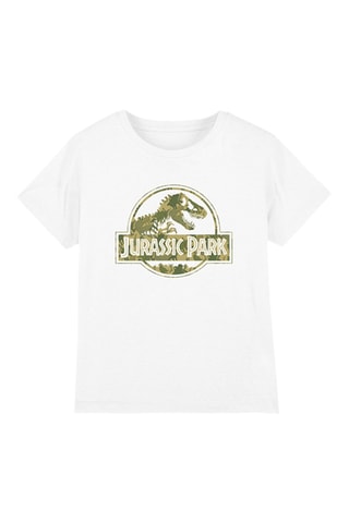 T-shirt Jurassic Park - Wit