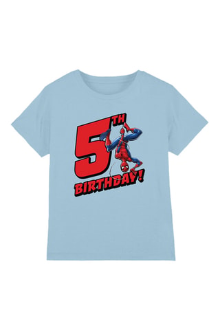 T-shirt Spider-Man Avengers Marvel - Lichtblauw