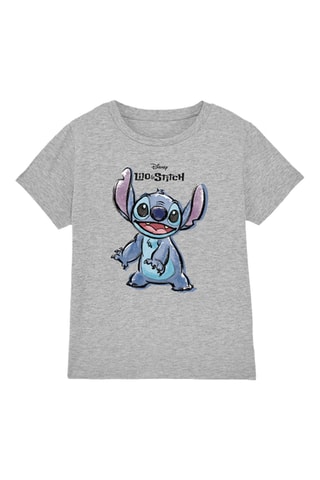 T-shirt Stitch Lilo en Stitch Disney - Grijs