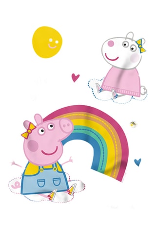 T-shirt Peppa Pig en Suzy Sheep Peppa Pig - Lichtblauw