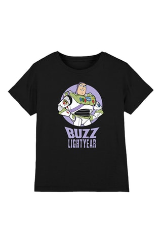 T-shirt Buzz Lightyear Toy Story Disney Pixar - Zwart