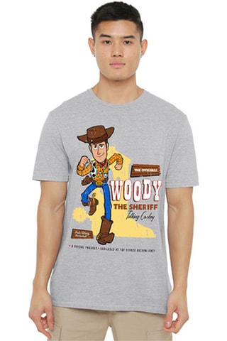 T-shirt Woody Toy Story Disney Pixar - Grijs