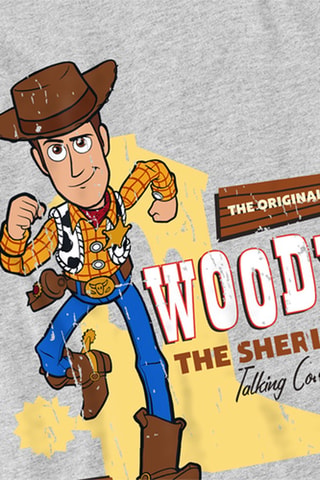 T-shirt Woody Toy Story Disney Pixar - Grijs