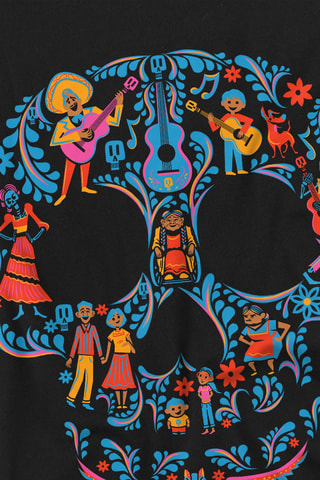 T-shirt Miguel Coco Disney Pixar - Zwart