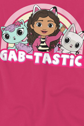 T-shirt Gabby en Magic House - Fuchsia