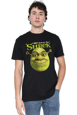 T-shirt Shrek DreamWorks Animation - Zwart