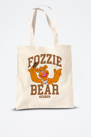 Tote Bag Fozzie Bear The Muppets Disney - Ecru
