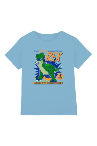 T-shirt Rex Toy Story Disney Pixar - Lichtblauw