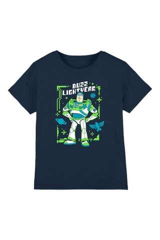 T-shirt Buzz Lightyear Toy Story Disney Pixar - Marineblauw