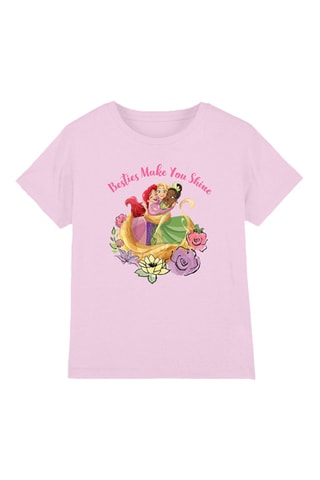 T-shirt Disney Prinsessen - Lichtroze