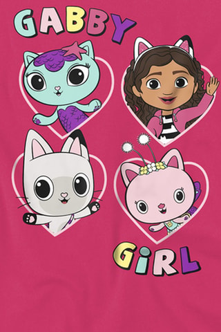 T-shirt Gabby en Magic House - Fuchsia