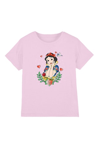 T-shirt Sneeuwwitje Disney - Lichtroze