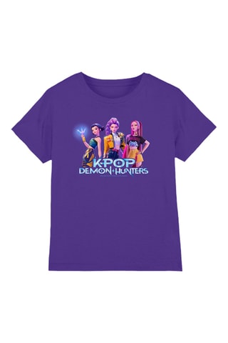 T-shirt KPop Demon Hunters - Paars