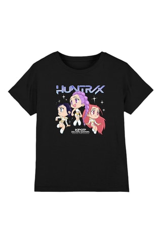 T-shirt KPop Demon Hunters - Zwart