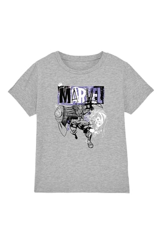 T-shirt Thor Thunder Avengers Marvel - Grijs