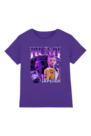 T-shirt Rumi Bootleg Huntrix Kpop Demon Hunters - Paars