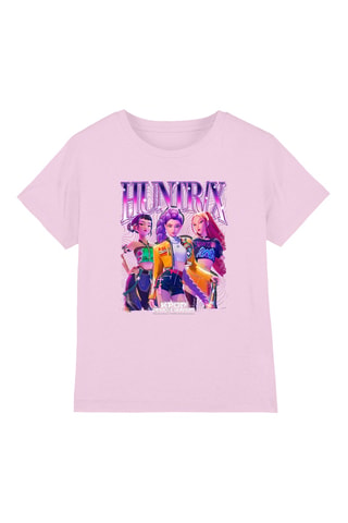 T-shirt KPop Demon Hunters - Lichtroze