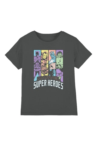 T-shirt Avengers Marvel - Donkergrijs
