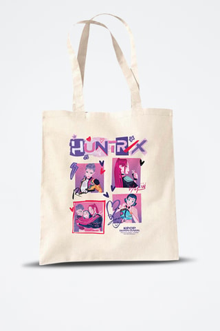 Tote Bag Huntrix Trio Pose Kpop Demon Hunters - Ecru