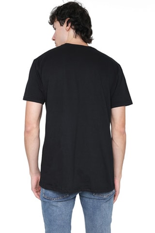 T-shirt Captain America Avengers Marvel - Zwart