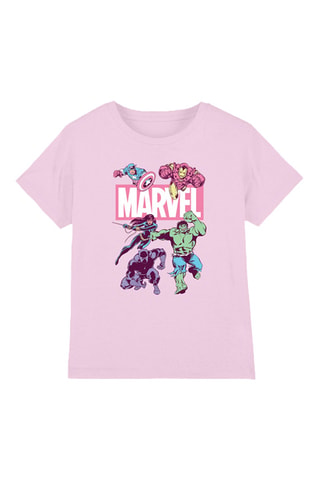 T-shirt Avengers Marvel - Lichtroze