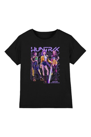 T-shirt KPop Demon Hunters - Zwart