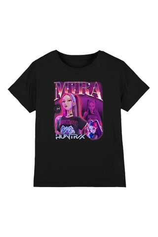 T-shirt Mira Bootleg Huntrix Kpop Demon Hunters - Zwart