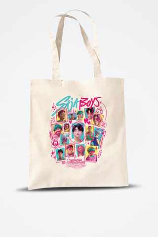 Tote Bag Saja Boys Kpop Demon Hunters - Ecru